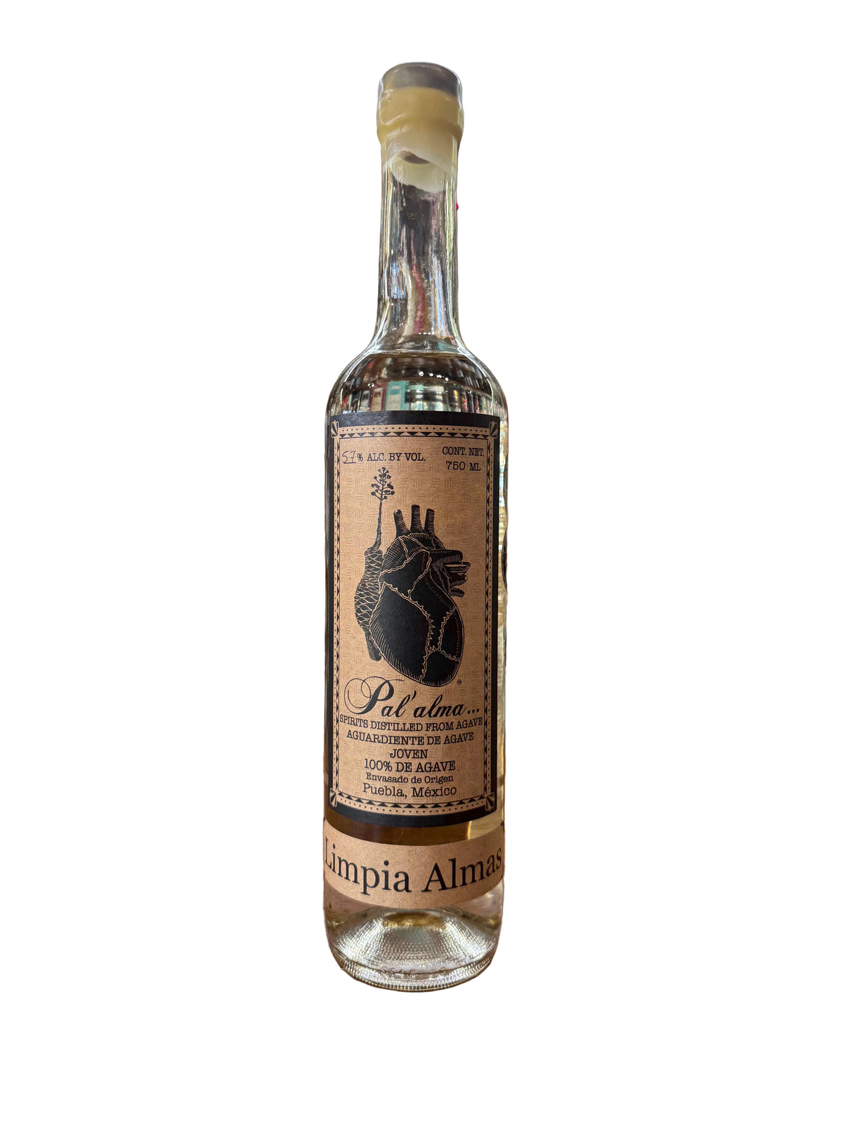 Pal ’ Alma Limpia Almas  Destilado De Agave 750ml