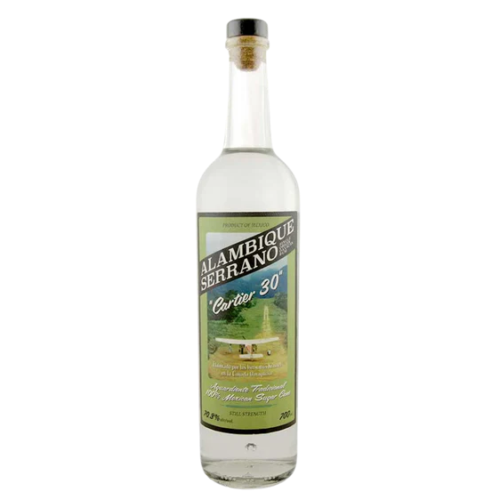 Alambique Serrano Cartier 30 Still Strength Single Origin Oaxacan Rum 700ml - SF Tequila Shop