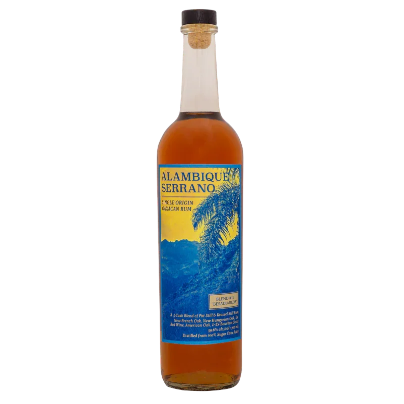 Alambique Serrano Single Origin Oaxacan Rum Blend #11 Besadiablos 700ml - SF Tequila Shop