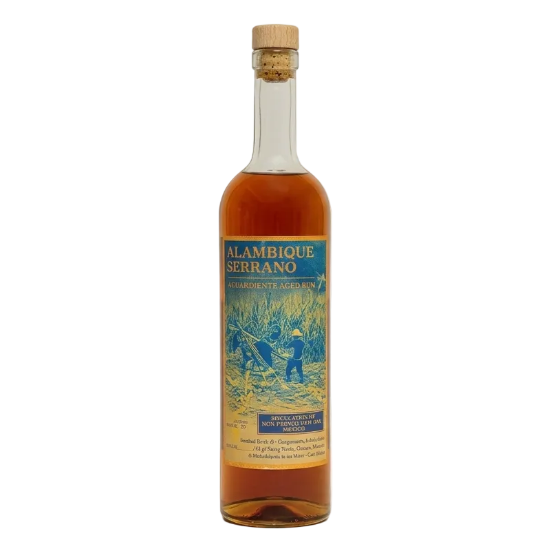 Alambique Serrano Single Origin Oaxacan Rum Single Cask #20 New French Oak 750ml - SF Tequila Shop