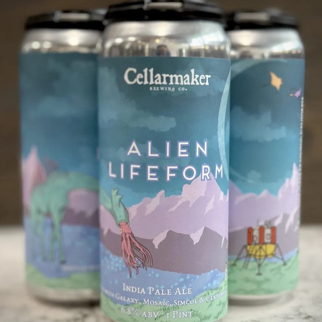 Alien Lifeform by Cellarmaker Brewing Company 16 oz - SF Tequila Shop