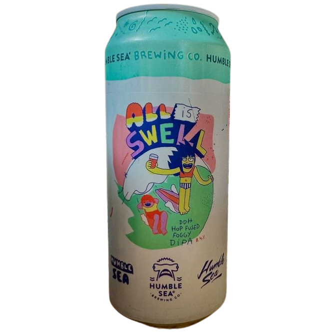 Humble Sea Brewing All is Swell Foggy DIPA 16oz - SF Tequila Shop