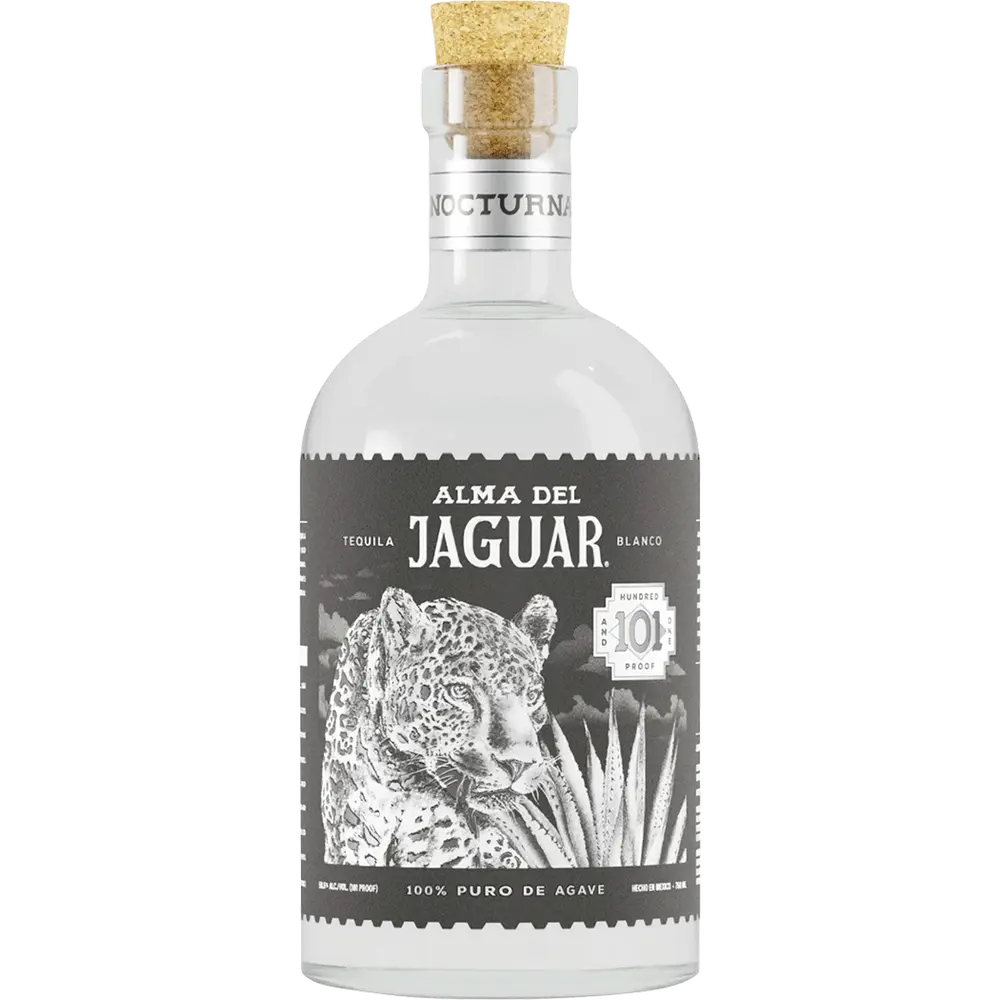 Alma Del Jaguar Nocturna Blanco 101 Proof Tequila 750ml - SF Tequila Shop
