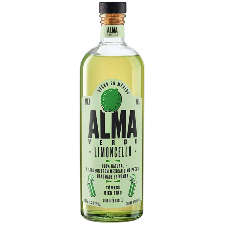 Alma Limoncello Verde Liqueur 750ml - SF Tequila Shop