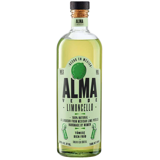 Alma Limoncello Verde Liqueur 750ml - SF Tequila Shop