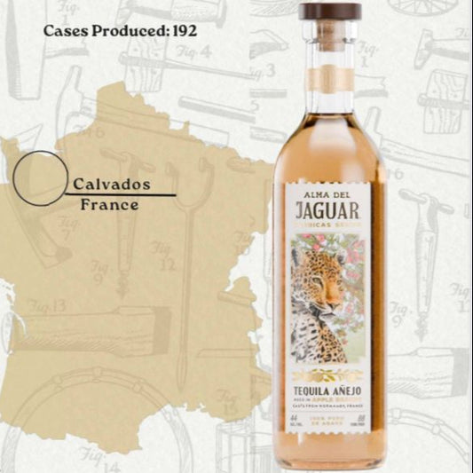 Alma del Jaguar Tequila Añejo Aged in Apple Brandy Casks 750ml - SF Tequila Shop