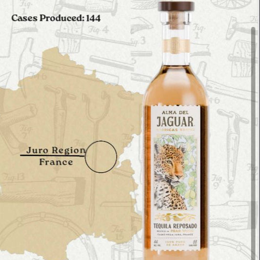 Alma del Jaguar Tequila Reposado - Pear Wood Cask Finish 750ml - SF Tequila Shop