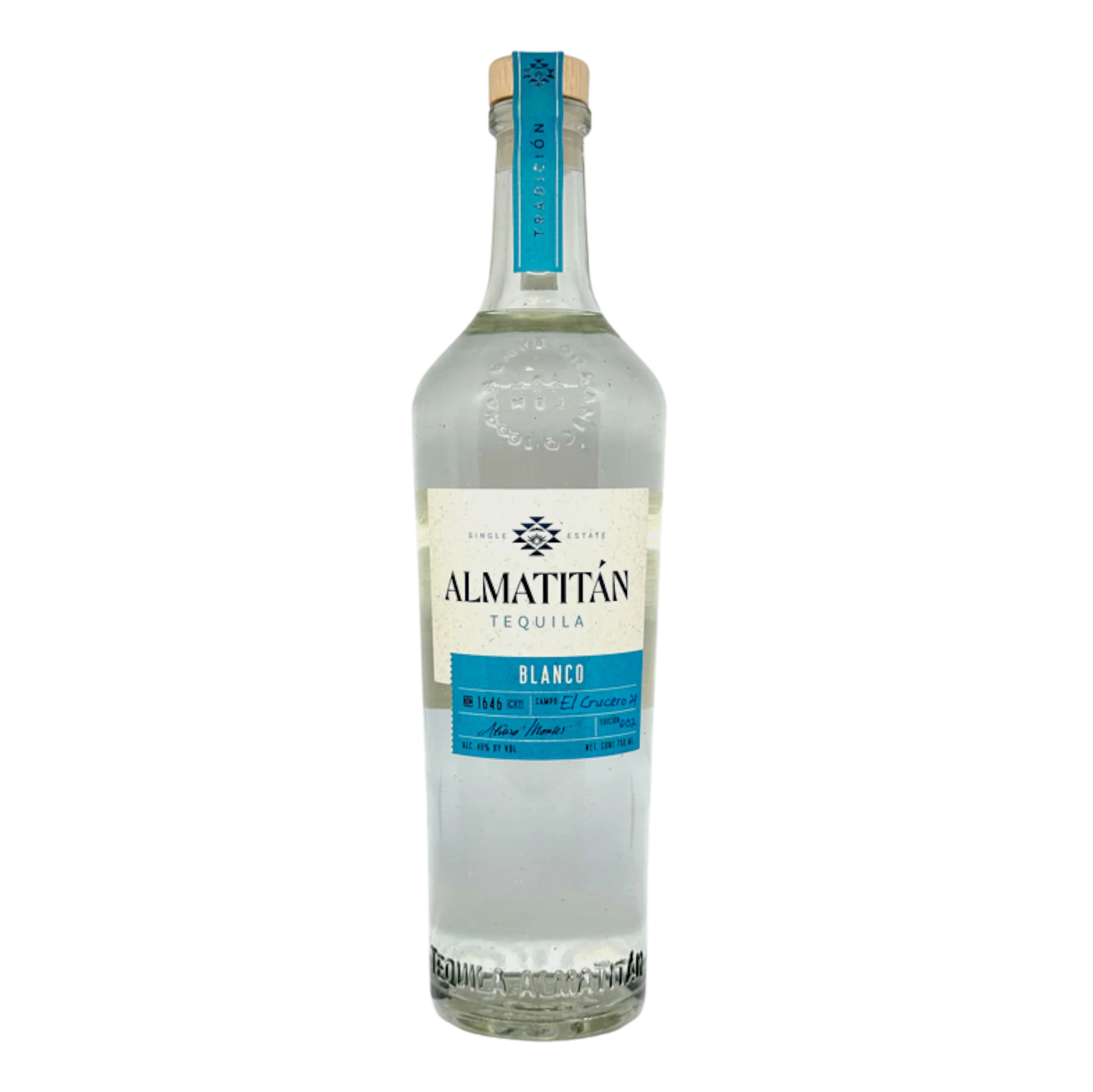 Almatitán Blanco Tequila 750ml - SF Tequila Shop