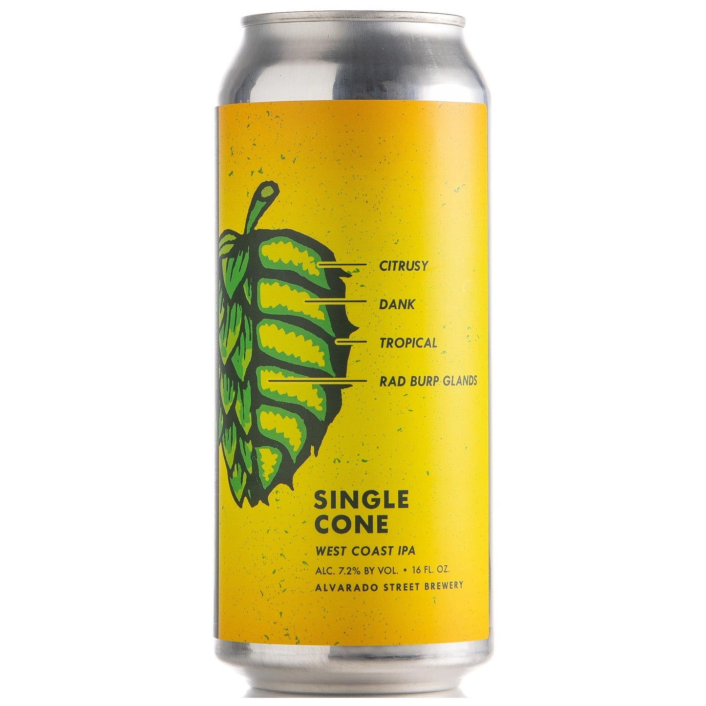 Alvarado Street Brewery Single Cone West Coast IPA 16 oz