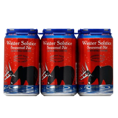 Anderson Valley Winter Solstice Seasonal Ale Beer 6 Pack, 16oz - SF Tequila Shop