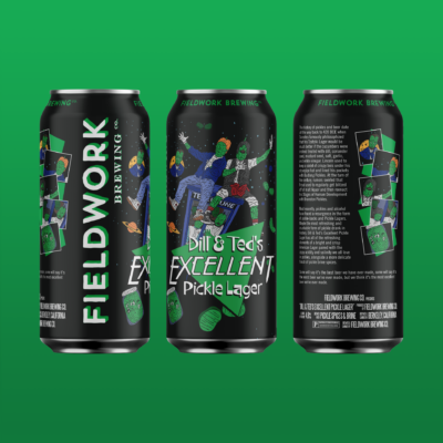 Bill & Ted's Excellent Pickle Lager Fieldwork 16oz. - SF Tequila Shop