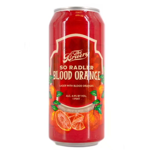 So Radler Blood Orange by The Bruery 16oz - SF Tequila Shop