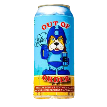 RaR - Out of Order: Blue Bomber American Sour 16oz - SF Tequila hop