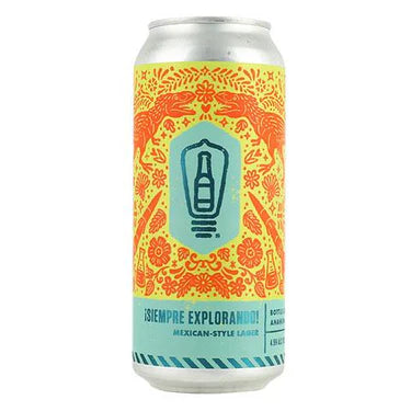 Bottle Logic Brewing's ¡Siempre Explorando! Lager 16oz - SF Tequila Shop