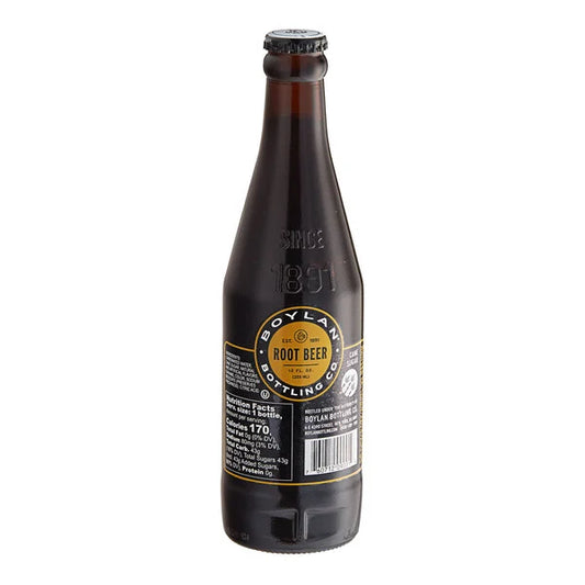 Boylan Root Beer Cane Sugar Soda 12oz - SF Tequila Shop