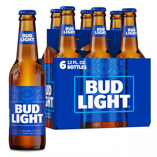 Bud Light Beer - 6pk/12 Fl Oz Bottles - SF Tequila Shop