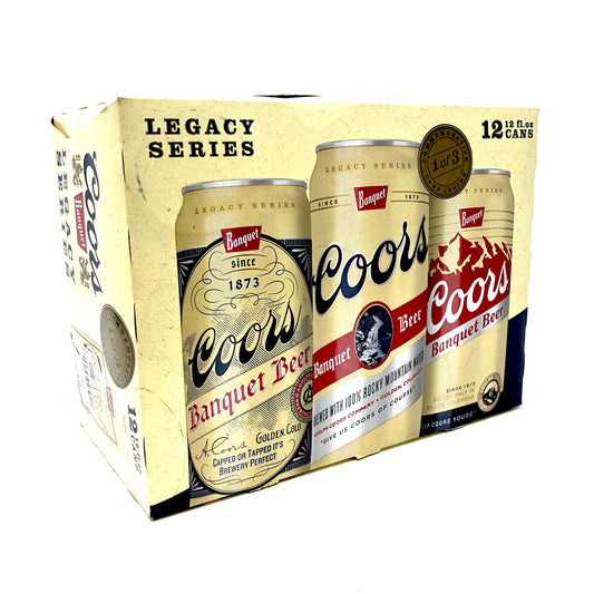 COORS BANQUET 12pk 12oz. Cans - SF Tequila Shop