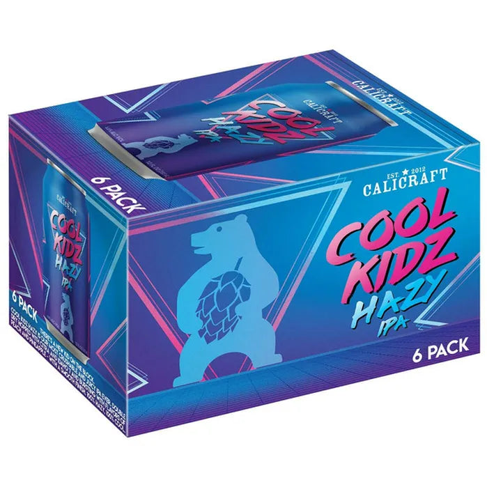 Calicraft Brewing Co. Cool Kidz Hazy IPA 6 Pack - SF Tequila Shop