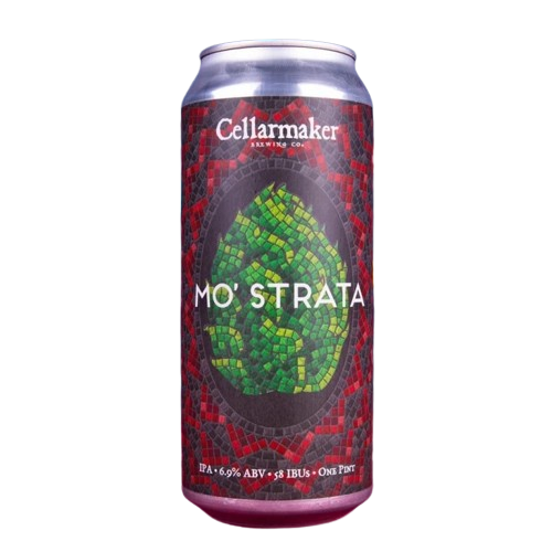 Mo’ Strata West Coast IPA by Cellarmaker Brewing Company 16 oz - SF Tequila Shop