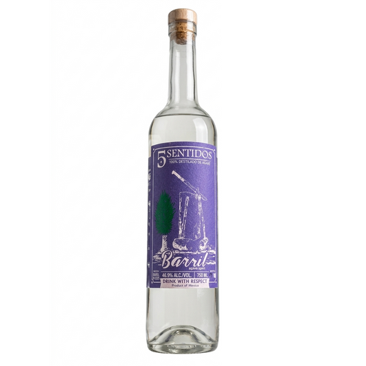 Cinco Sentidos: Barril 47.6% “C&C batch” Reynaldo (Destilado de Agave) 750ML - SF Tequila Shop