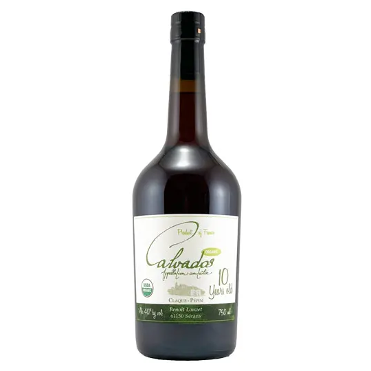Claque-Pepin 10 Year Old Organic Calvados 750ml - SF Tequila Shop