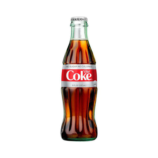 Coca-Cola Diet Coke Glass Bottle 8 OZ - SF Tequila Shop
