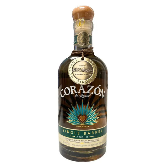 Corazón Single Barrel Añejo Tequila Aged in "W.L. Weller" Barrel 750ML - SF Tequila Shop