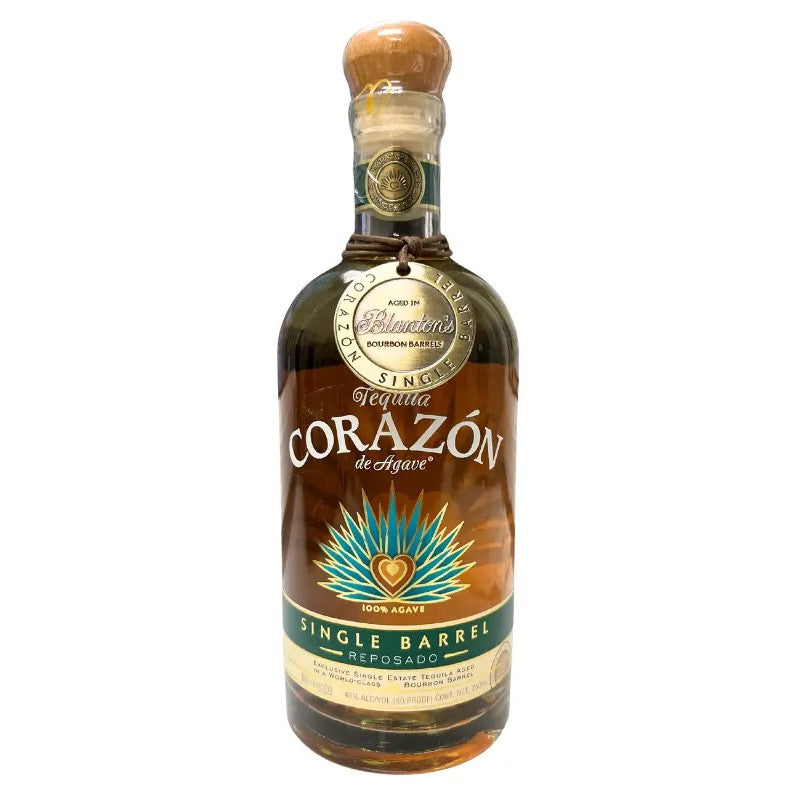 Corazón Single Barrel Reposado Tequila Aged in "Blanton's" Barrel 750ML - SF Tequila Shop