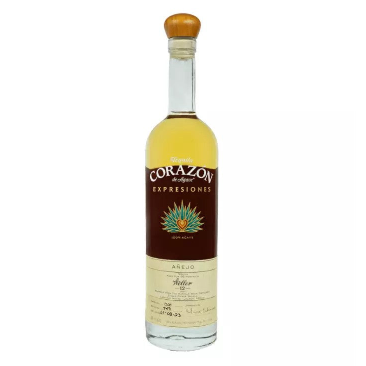 Corazón Expresiones "Weller 12" Añejo Tequila 750ML - SF Tequila Shop