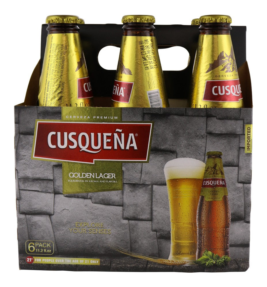 Cusquena Golden Lager 6pk bottles - SF Tequila Shop