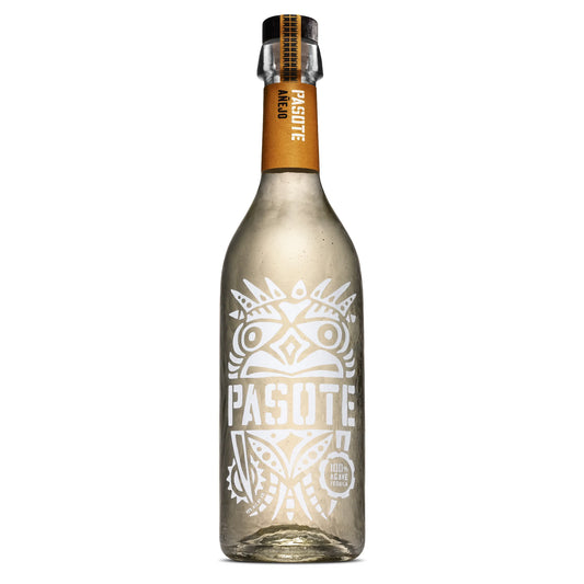 Tequila Pasote Añejo Etched Bottle 750ml