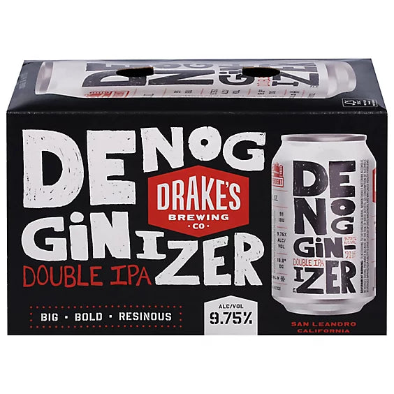 DRAKES BREWING CO Denogginizer DIPA 6pk Cans, 12 oz - SF Tequila Shop