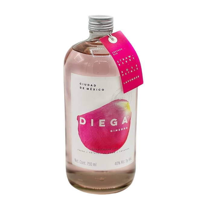 Diega Ginebra Rosa Gin 750ml - SF Tequila Shop