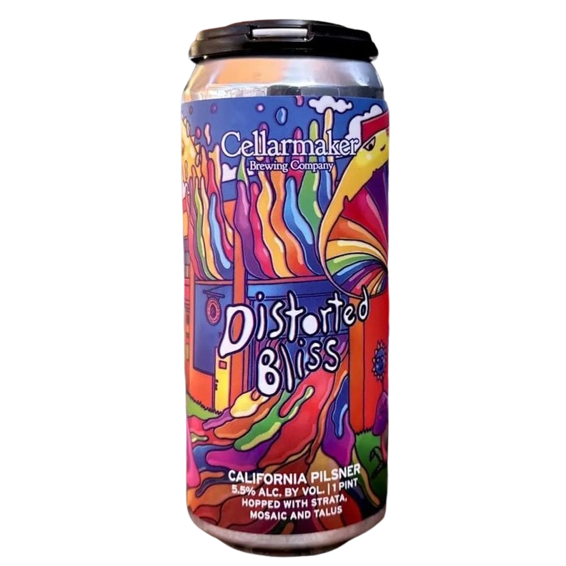 Distorted Bliss by Cellarmaker Brewing Company 16 oz - SF Tequila Shop