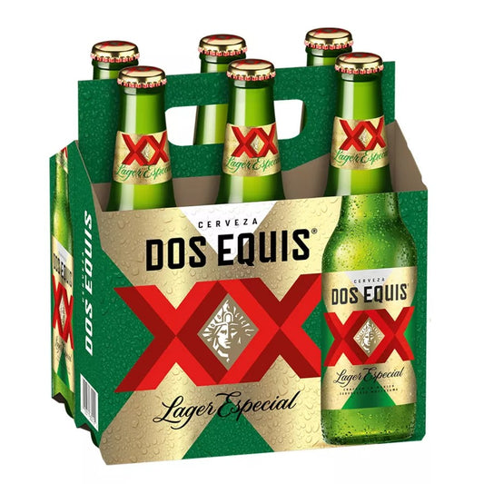 Dos Equis Mexican Lager Beer - 6pk/12 fl oz Bottles - SF Tequila Shop