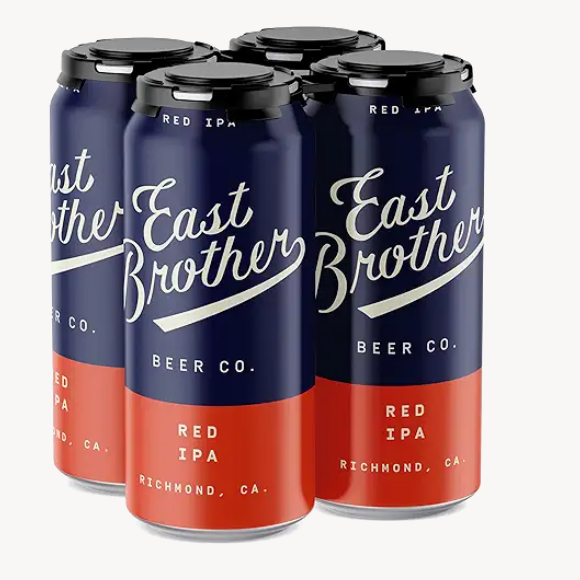 East Brother Beer Red IPA 16oz - SF Tequila Shop