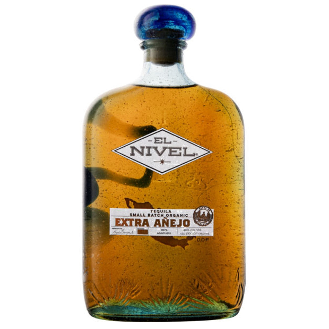 El Nivel Organic Extra  Añejo 750ML - SF Tequila Shop