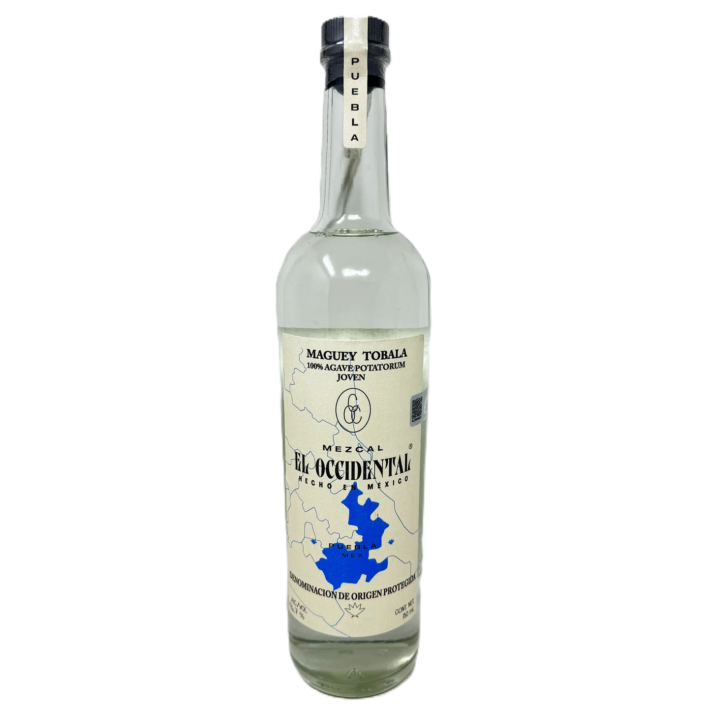 El Occidental Puebla Tobala (Potatorum) Mezcal 750ml - SF Tequila Shop