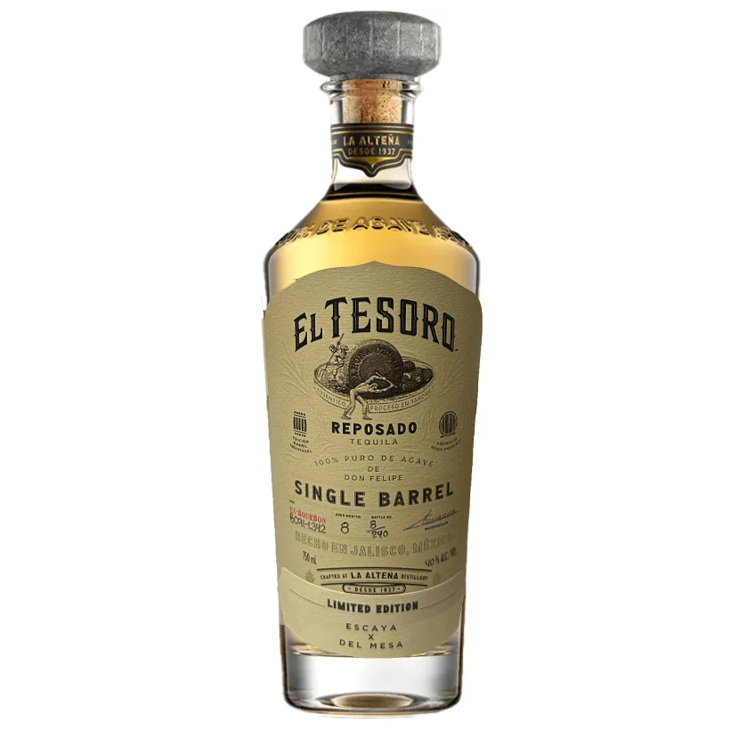 El Tesoro Single Barrel Reposado Tequila 750ml - SF Tequila Shop