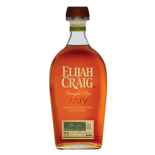 Elijah Craig Rye Whiskey 750ml - SF Tequila Shop