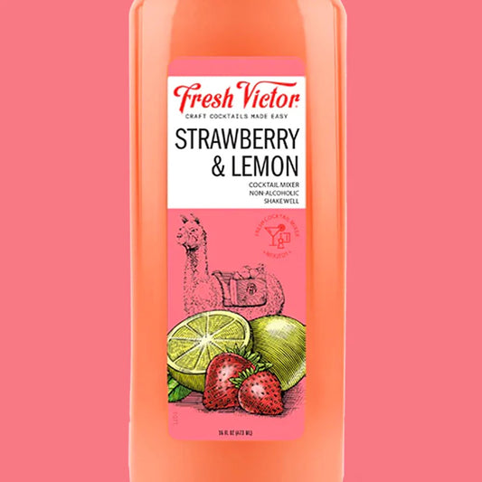 Fresh Victor Strawberry & Lemon 64oz - SF Tequila Shop