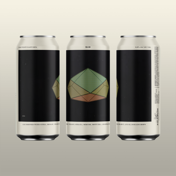 Fieldwork Brewing 9x9 DDH Westcoast IPA 16oz. - SF Tequila Shop