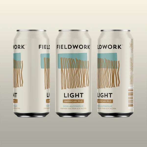 Fieldwork Light NA American Pils - 4-pack of 16oz Cans - SF Tequila Shop