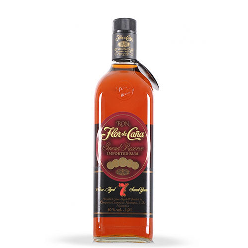 Flor de Caña Gran Reserva No. 7 Rum 750ml - SF Tequila Shop