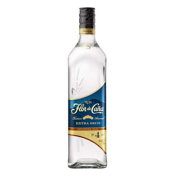 Flor de Caña Extra Seco (Dry) Rum 750ml - SF Tequila Shop