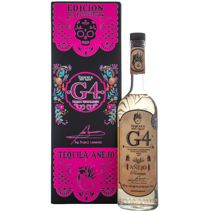 G4 Añejo de Madera Día de Muertos 2025 Special Edition - SF Tequila Shop