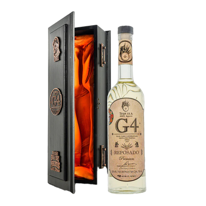 G4 Reposado de Madera Dia de Muertos Edition Tequila with Gift Box 750ml - SF Tequila Shop