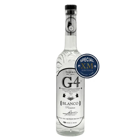 G4 "XM" 108 High Proof Blanco Tequila 750ML - SF Tequila Shop