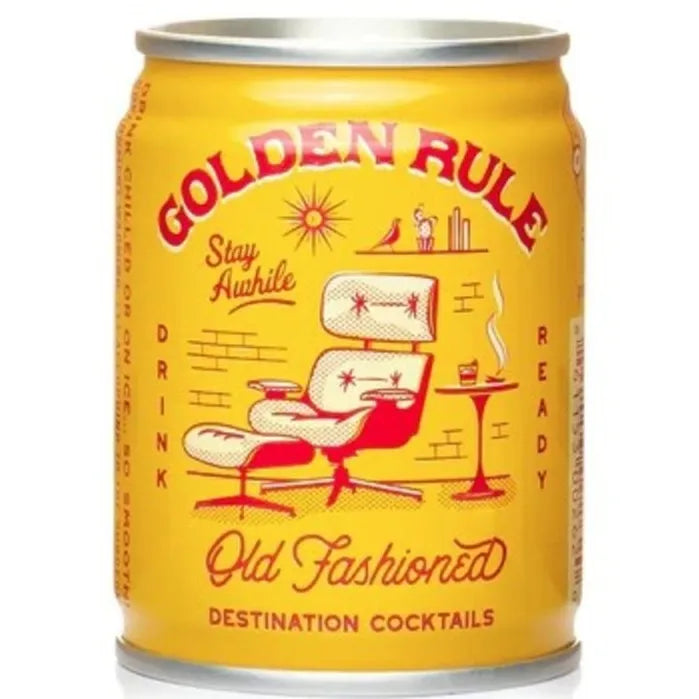 Golden Rule Canned Cocktails Bourbon Old Fashioned 100 ml - SF Tequila Shop