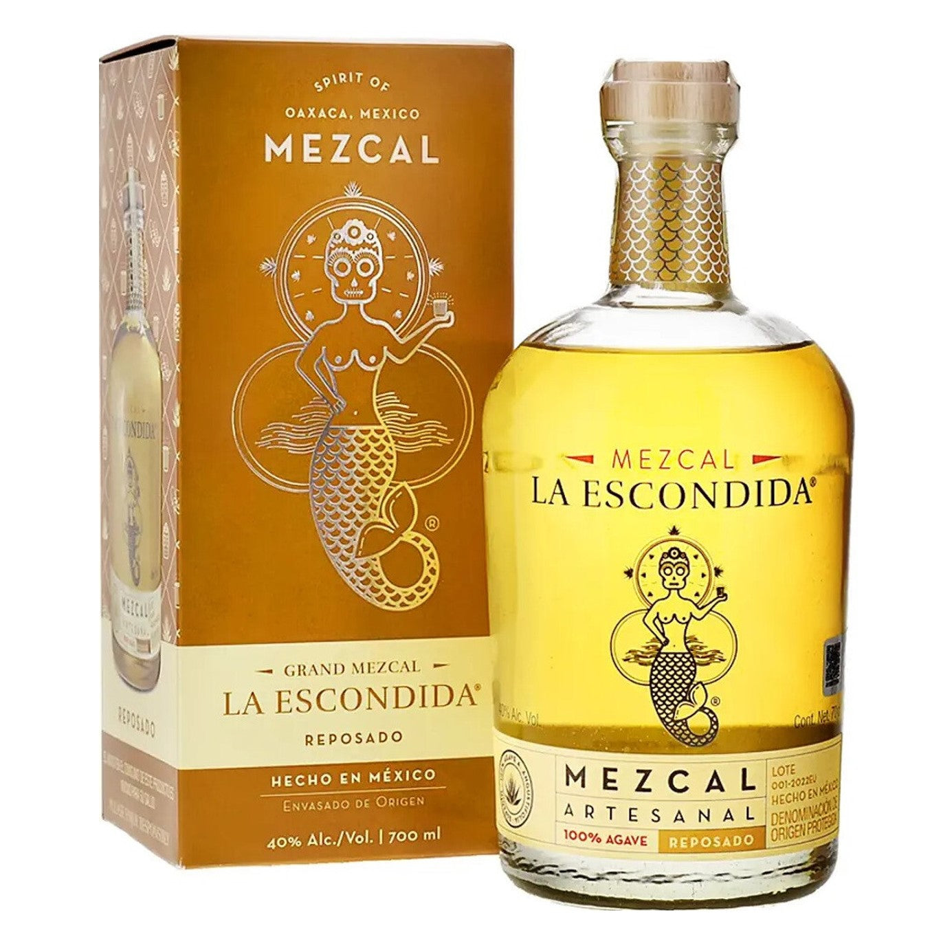 Grand Mezcal La Escondida Reposado 750ml - SF Tequila Shop